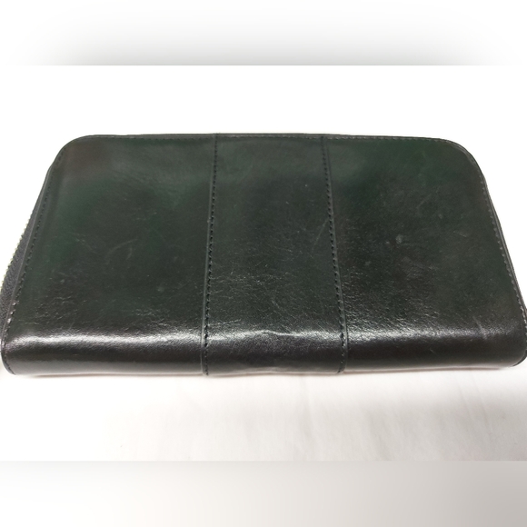 Tory Burch Zip Around Wallet Black - Picture 2 of 9